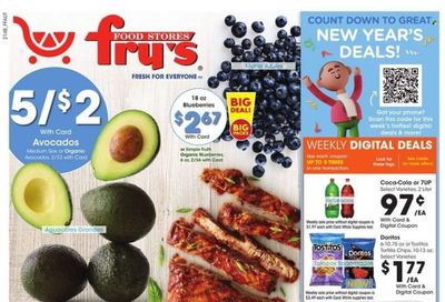 Fry’s (AZ) Weekly Ad Flyer December 29 to January 5