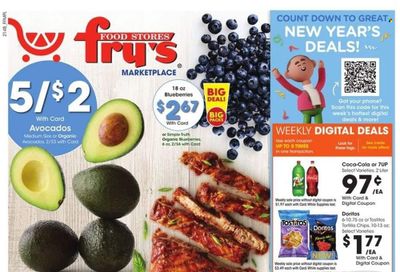 Fry’s (AZ) Weekly Ad Flyer December 29 to January 5