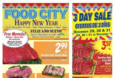 Food City (GA, TN, VA) Weekly Ad Flyer December 30 to January 6