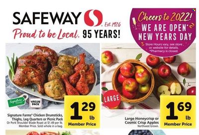 Safeway (AZ, CA, CO, HI, MD, NE, OR, VA, WA) Weekly Ad Flyer December 30 to January 6