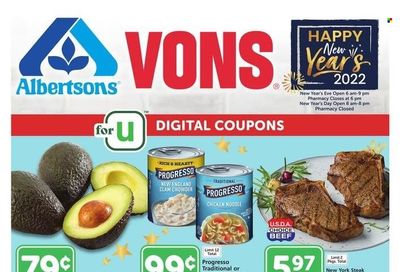 Vons (CA) Weekly Ad Flyer December 30 to January 6