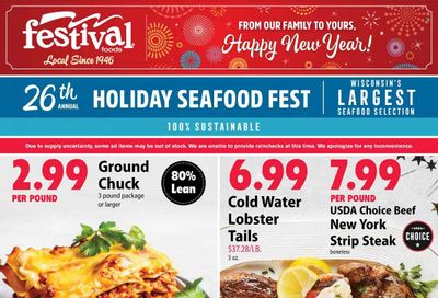 Festival Foods (WI) Weekly Ad Flyer December 30 to January 6