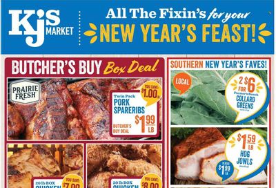 KJ´s Market (GA, SC) Weekly Ad Flyer December 30 to January 6