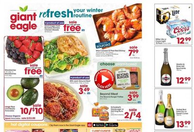 Giant Eagle (OH, PA) Weekly Ad Flyer December 30 to January 6