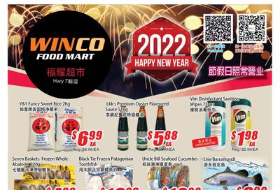 WinCo Food Mart (HWY 7) Flyer December 30 to January 5