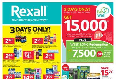 Rexall (West) Flyer December 31 to January 6