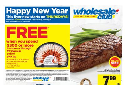 Real Canadian Wholesale Club Flyer December 30 to January 5