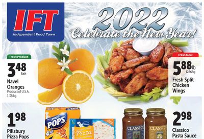 IFT Independent Food Town Flyer December 31 to January 6