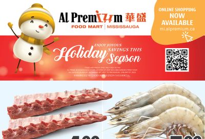 Al Premium Food Mart (Mississauga) Flyer December 30 to January 5