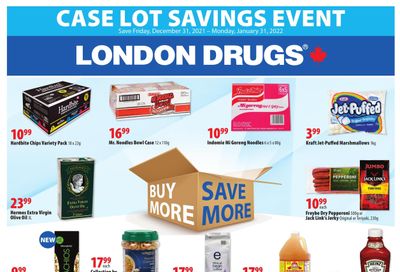 London Drugs Case Lot Savings Flyer December 31 to January 31