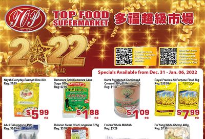 Top Food Supermarket Flyer December 31 to January 6
