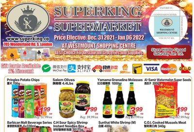 Superking Supermarket (London) Flyer December 31 to January 6