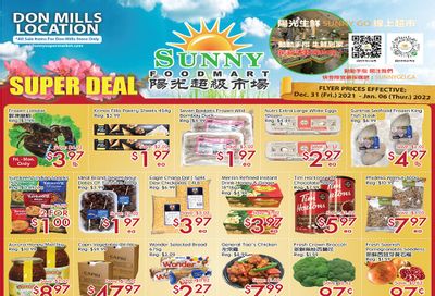 Sunny Foodmart (Don Mills) Flyer December 31 to January 6