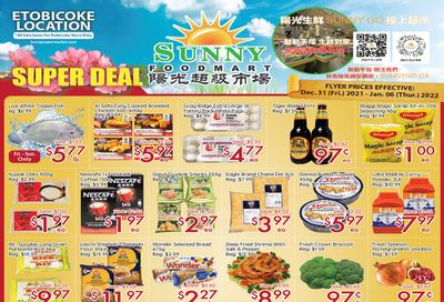 Sunny Foodmart (Etobicoke) Flyer December 31 to January 6