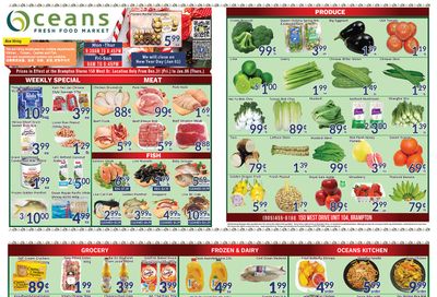 Oceans Fresh Food Market (Brampton) Flyer December 31 to January 6