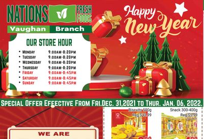 Nations Fresh Foods (Vaughan) Flyer December 31 to January 6