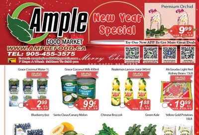 Ample Food Market (Brampton) Flyer December 31 to January 6