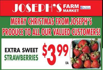 Joseph's Farm Market Flyer December 28 to January 4