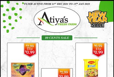 Atiya's Fresh Farm Flyer December 31 to January 12