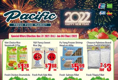 Pacific Fresh Food Market (North York) Flyer December 31 to January 6