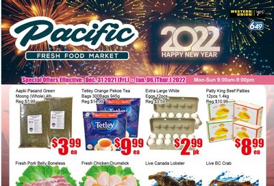 Pacific Fresh Food Market (Pickering) Flyer December 31 to January 6