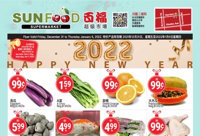 Sunfood Supermarket Flyer December 31 to January 6