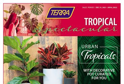 Terra Greenhouses Flyer December 31 to January 6