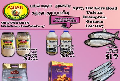 Asian Cash & Carry Flyer December 31 to January 6