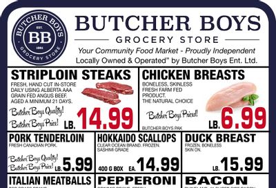 Butcher Boys Grocery Store Flyer December 31 to January 6
