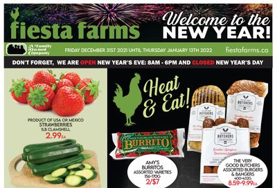 Fiesta Farms Flyer December 31 to January 13