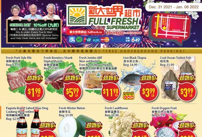 Full Fresh Supermarket Flyer December 31 to January 6