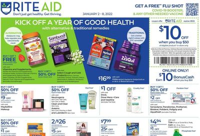 RITE AID Weekly Ad Flyer December 31 to January 7