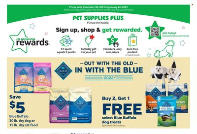 Pet Supplies Plus Weekly Ad Flyer December 31 to January 7