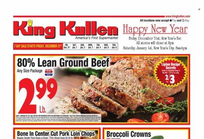 King Kullen (NY) Weekly Ad Flyer December 31 to January 7
