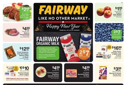 Fairway Market (CT, NJ, NY) Weekly Ad Flyer December 31 to January 7