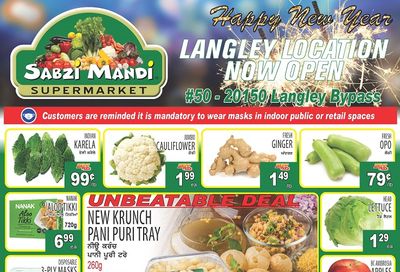 Sabzi Mandi Supermarket Flyer December 31 to January 5