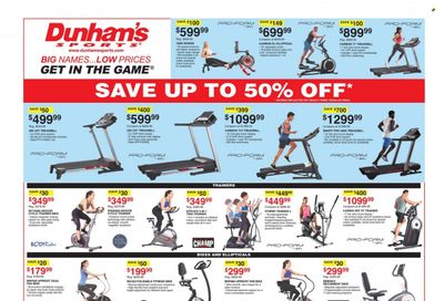 Dunham's Sports Weekly Ad Flyer January 1 to January 8
