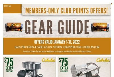 Bass Pro Shops Weekly Ad Flyer January 1 to January 8