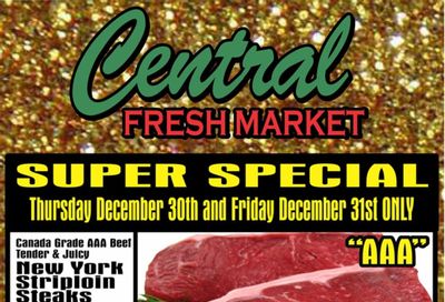 Central Fresh Market Flyer December 30 to January 6