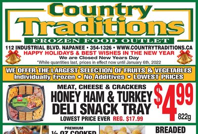 Country Traditions Flyer December 30 to January 6