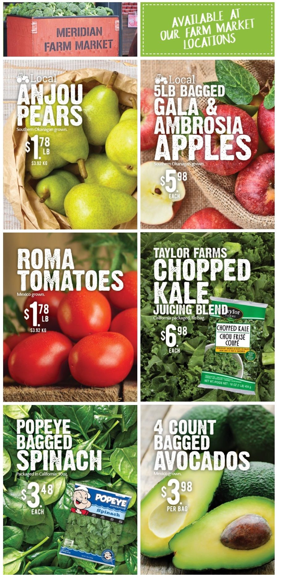 Meridian Farm Market Flyer January 2 to 12