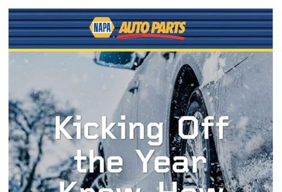 NAPA Auto Parts Flyer January 1 to 31