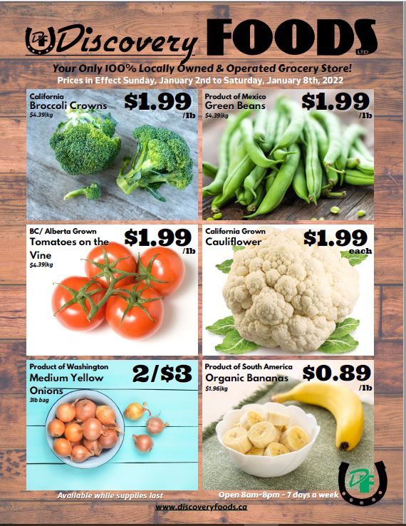 Discovery Foods Flyer January 2 to 8