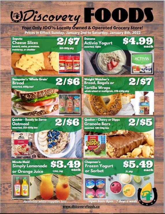 Discovery Foods Flyer January 2 to 8