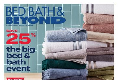 Bed Bath & Beyond Weekly Ad Flyer January 3 to January 10