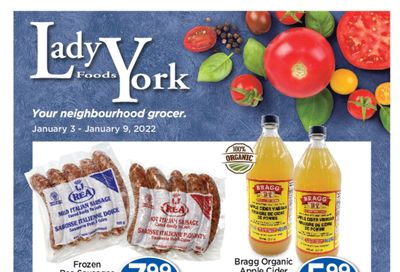 Lady York Foods Flyer January 3 to 9