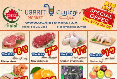 Ugarit Market Flyer December 29 to January 4