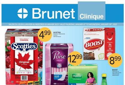 Brunet Clinique Flyer January 6 to 19