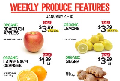 Pomme Natural Market Flyer January 4 to 10