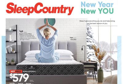 Sleep Country Flyer January 5 to 9